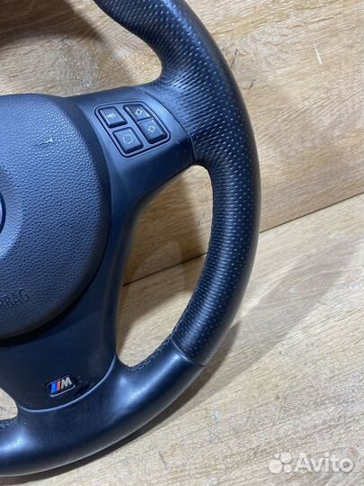 Руль кожаный BMW 3 E90, E91 M-tech Арт. 120455