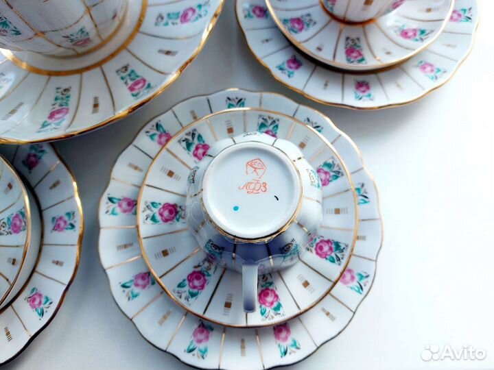 Новый кофейный сервиз времен СССР