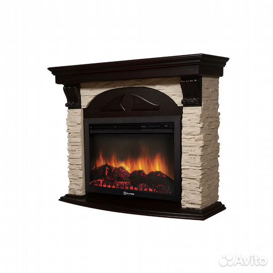 Портал Firelight Torre 25S камень слоновая кость