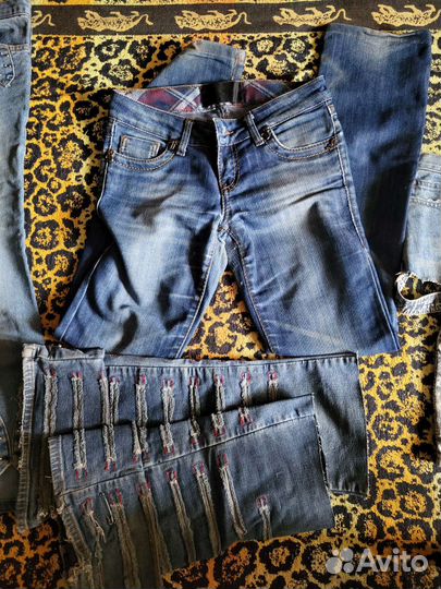 Джинсы пакетом для рукоделия