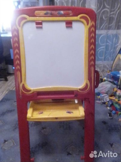 Мольберт детский двухсторонний для рисования