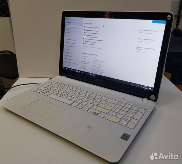 Ноутбук Sony svf152a29v