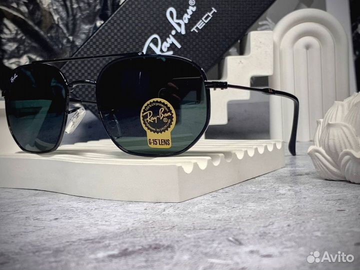 Очки Ray Ban Aviator черные