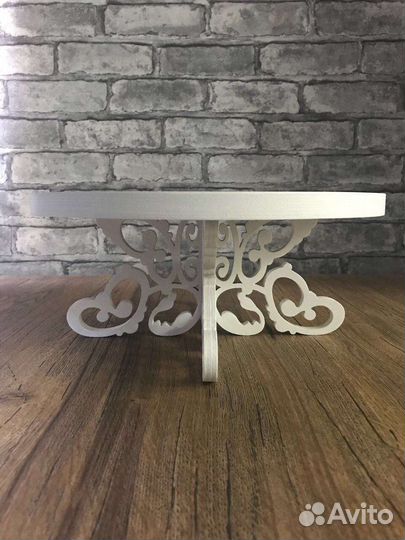 Тортница с подсветкой / Подставка для торта новая