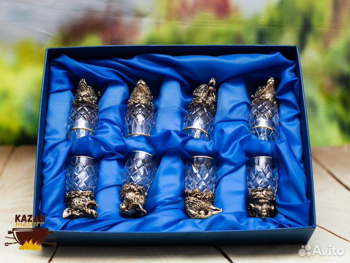 Стопки Рюмки перевёртыши Подарочный набор