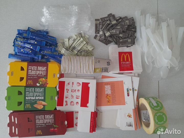 Упаковка Макдоналдс McDonald's