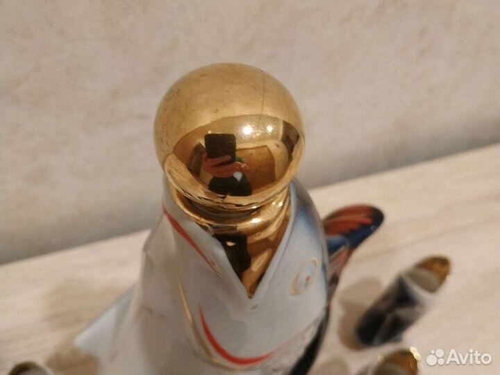 Графин рыба и 6 стопок