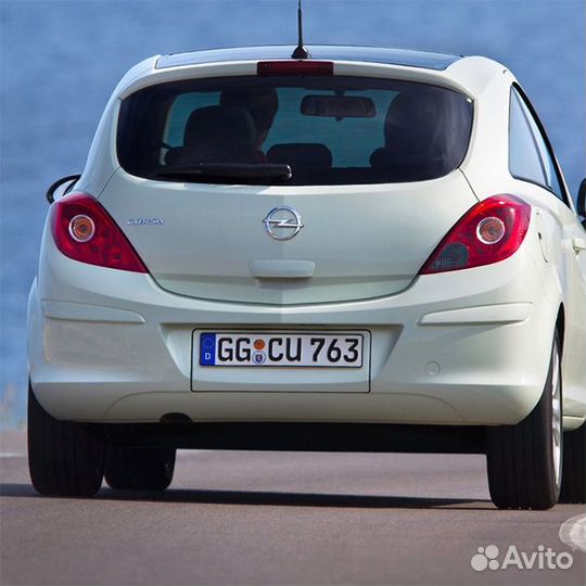 Бампер задний в цвет Opel Corsa D (2006-2010) 3