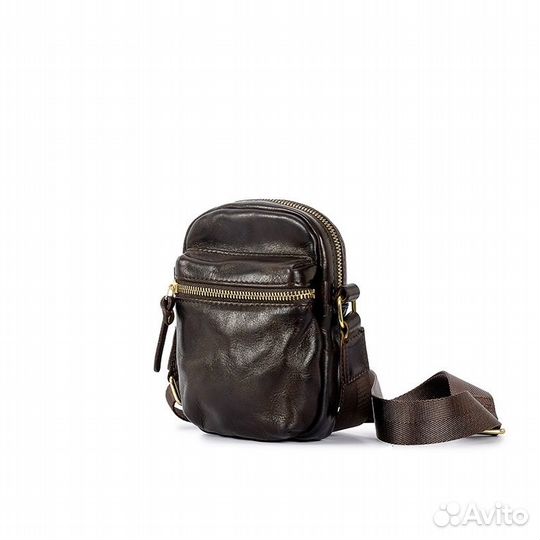 Сумка мужская натуральная кожа