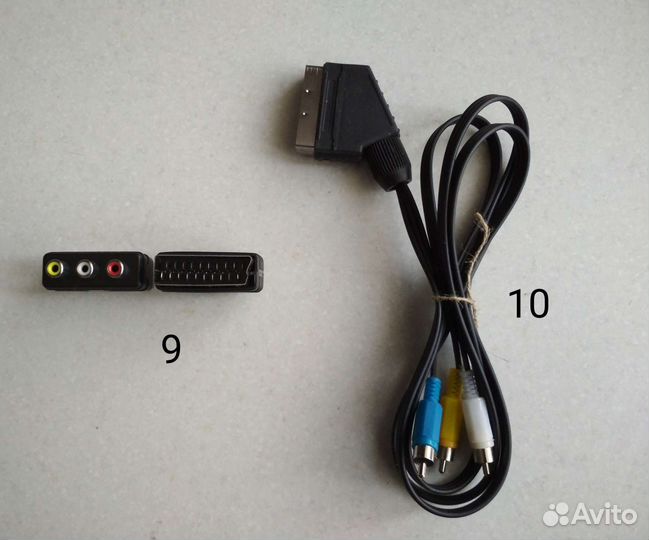 Шнуры а/видео: jack 3.5, RCA, s-video, DIN, скарт