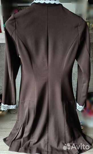 Школьная форма для девочки 158/164 +фартук чёрный