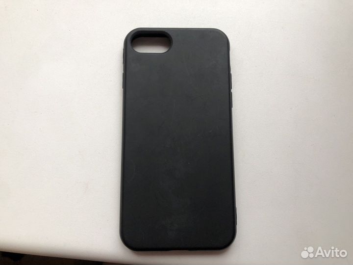 Черный Чехол на iPhone 6/7/8