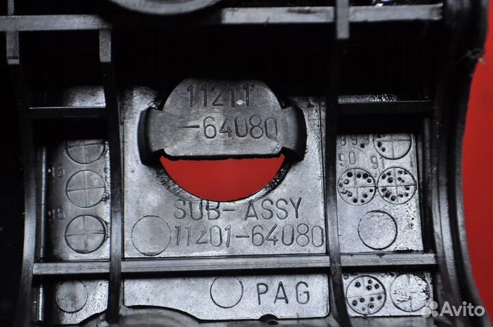 Крышка головки блока цилиндров toyota corolla CE