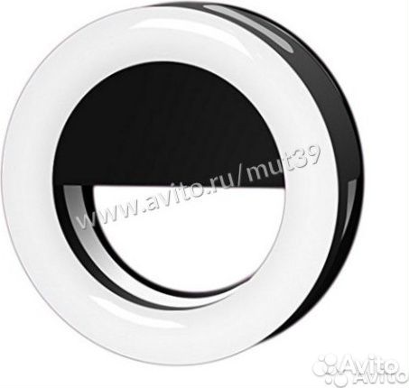 Кольцо подсветка для селфи от батареек