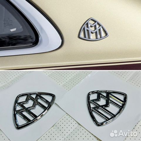 Эмблемы Maybach боковые на Mercedes W222/W223