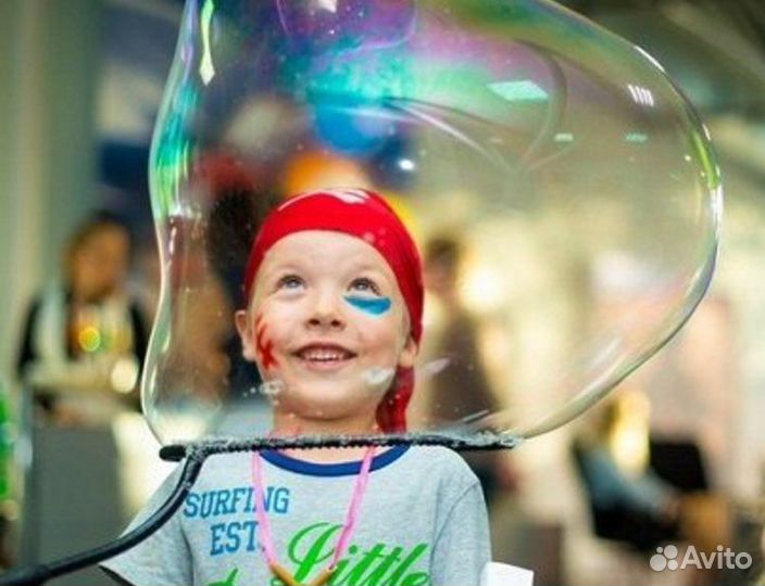 Шоу мыльных пузырей, Аниматоры на День Рождения