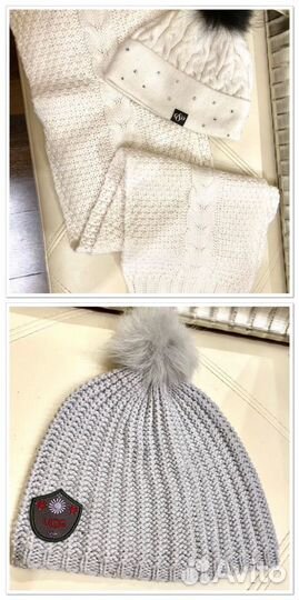 Набор шапка и женский шарф