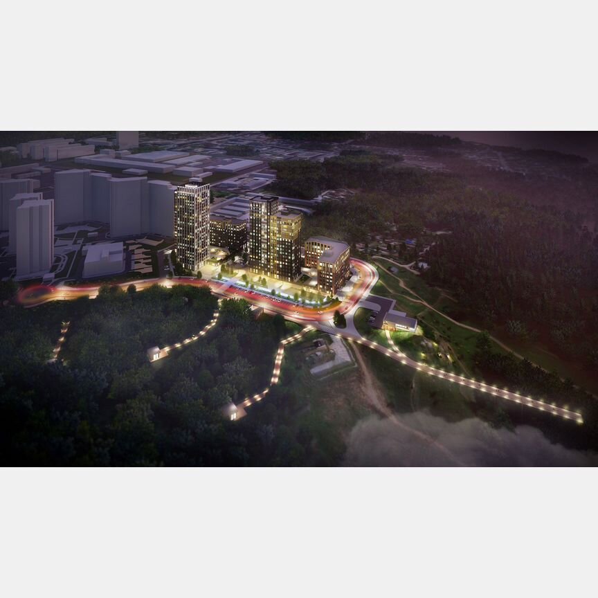 1-к. квартира, 45,5 м², 2/23 эт.