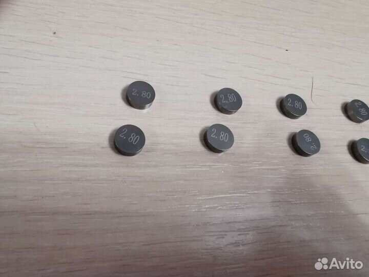 Регулировочные шайбы клапанов 7.48 мм комплект