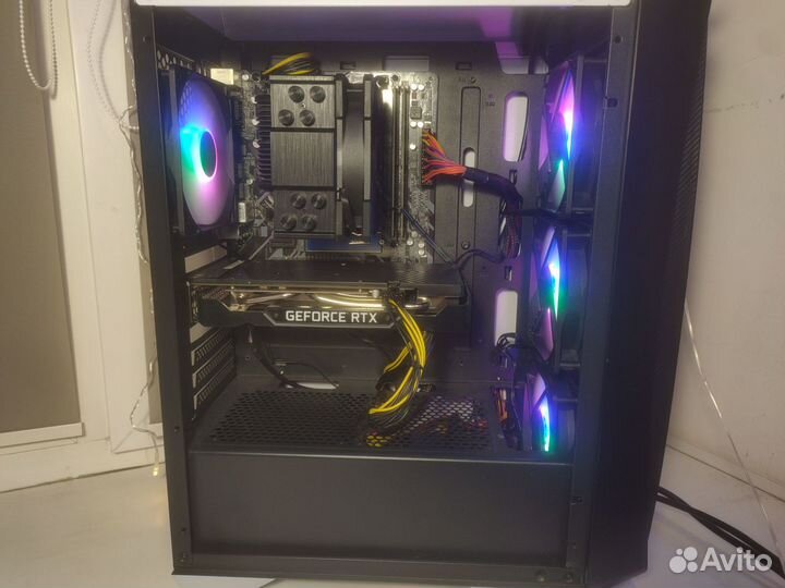 Мощный пк ryzen 5 3600, RTX 2060, SSD 1000GB