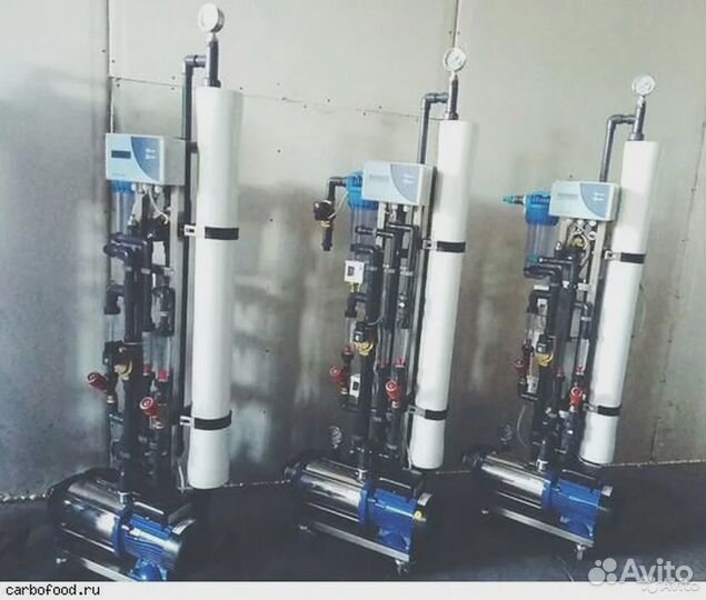 Промышленная установка обратного осмоса