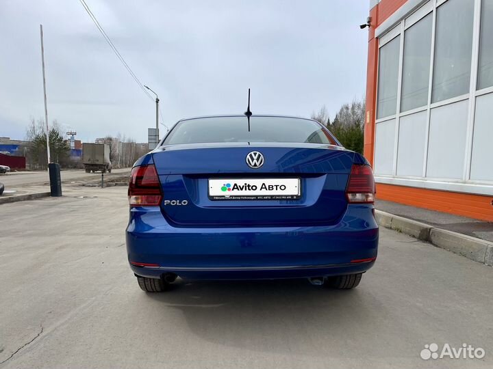 Volkswagen Polo 1.6 AT, 2020, 40 257 км