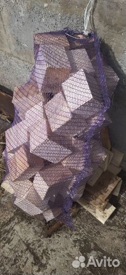 Дрова сетках для мангалов, камйинов, печей