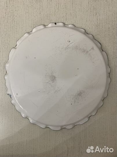 Старинная тарелка-блюдо