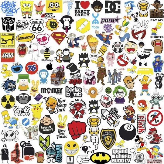 Стикеры (наклейки) stickers