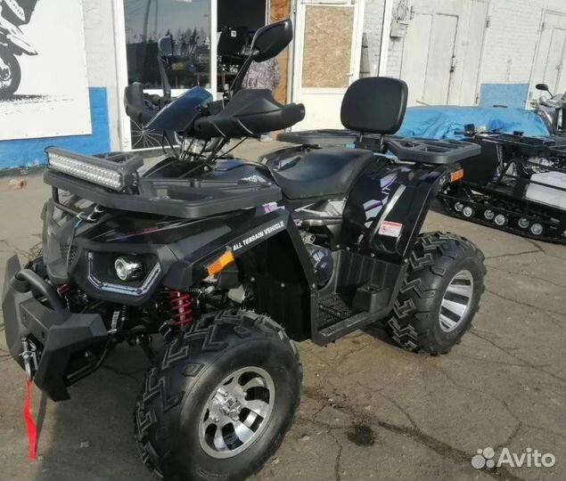 Квадроцикл Avantis Hunter 200 Big Premium черный