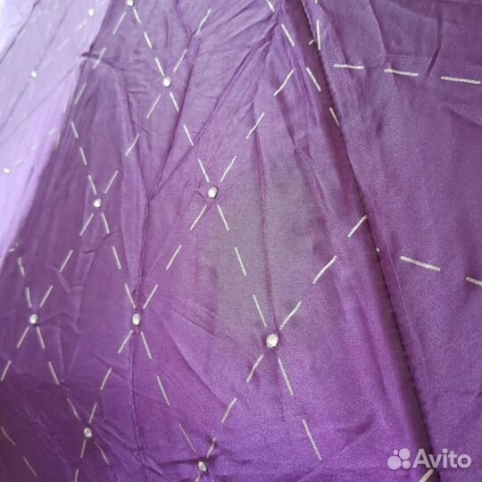 Зонтик женский со стразами