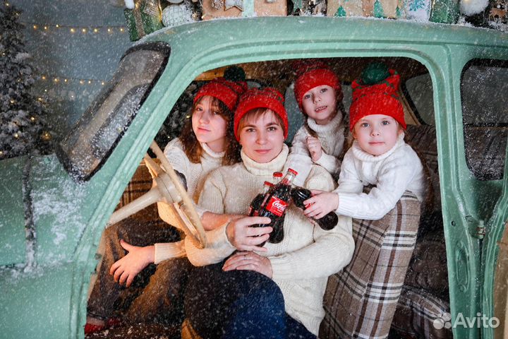 Шапка новогодняя Coca Cola