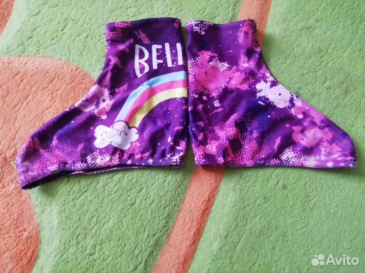 Кофта, повязка на голову, чехлы на коньки р122