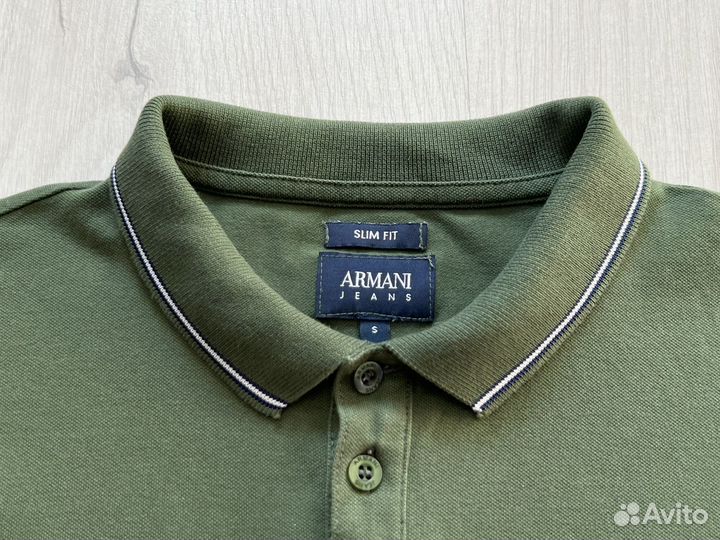 Armani футболка поло мужская оригинал