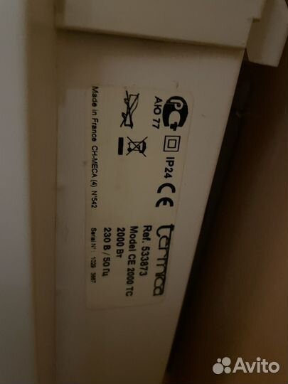 Электрический конвектор Termica