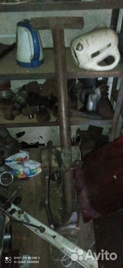 Лебедка ручная бу