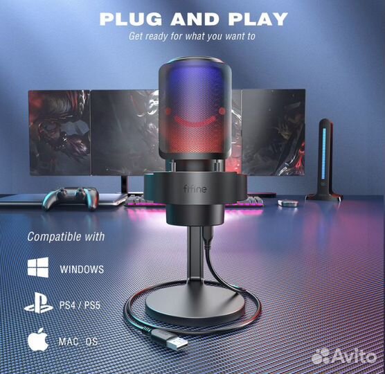 Микрофон Fifine ampligame A8 Новый все цвета