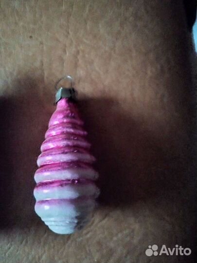 Ёлочные игрушки СССР времён 1950-60год