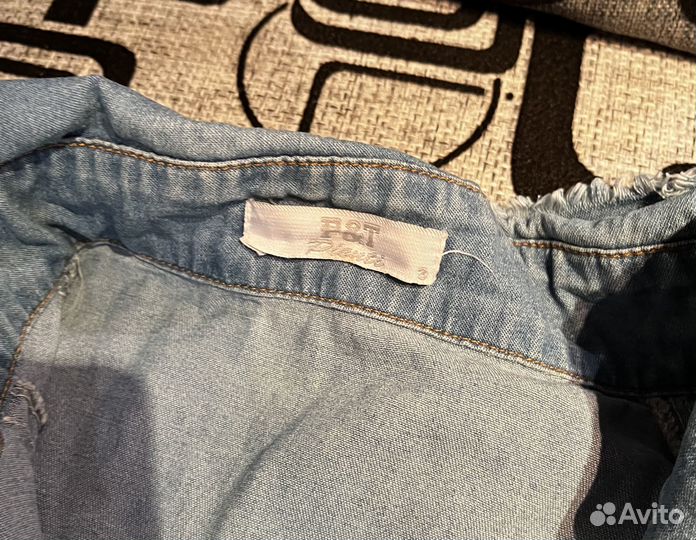 Джинсовое платье