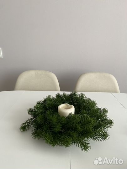 Новогодний венок на дверь