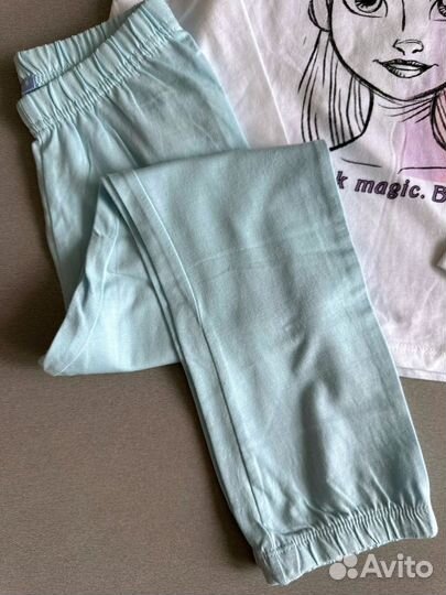 Пижама кофта и штаны для девочек. 5 лет