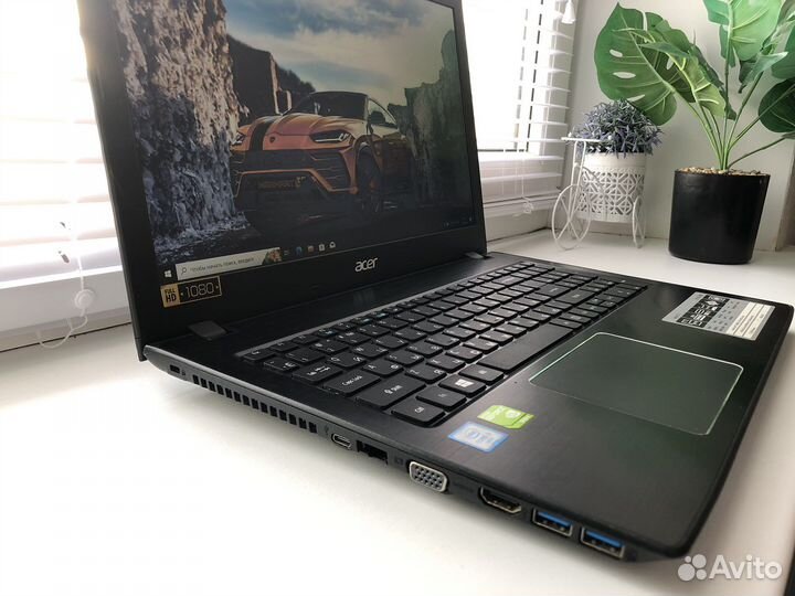 Игровой Aser/8Gb/SSD/Core-i3/2 видеокарты