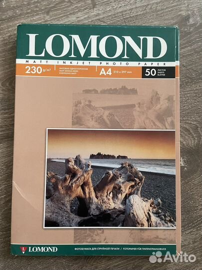 Фотобумага lomond a4