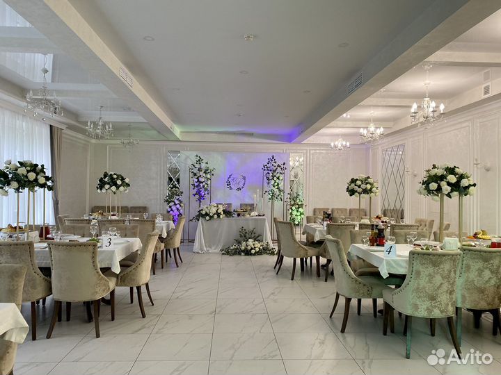 Свадебное оформление зала