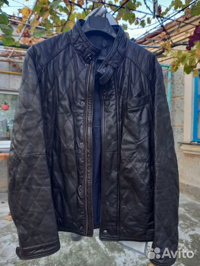 Куртка кожаная Massimo Dutti
