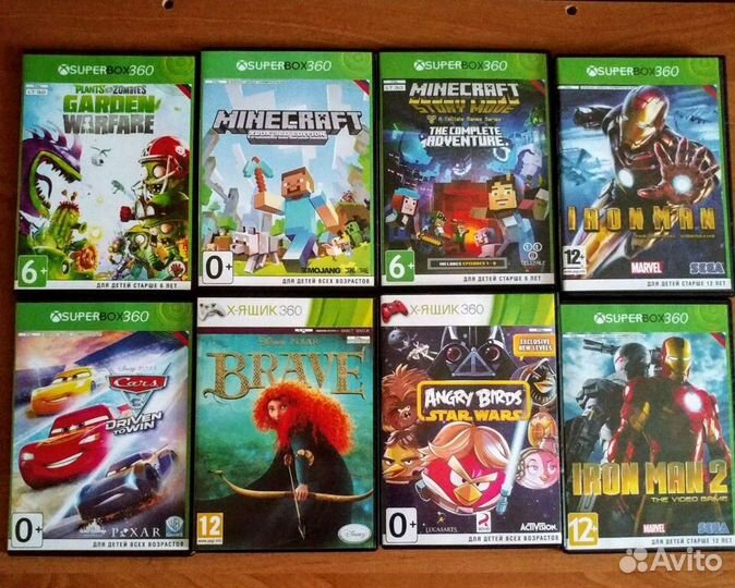 Диски Xbox 360 игры для детей