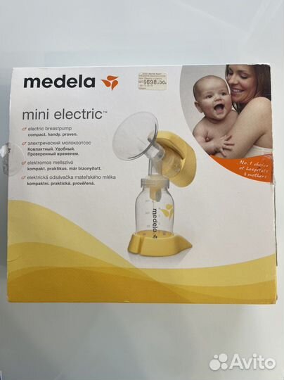 Молокоотсос электрический medela mini electric