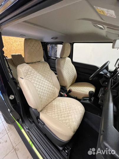 Чехлы экокожа Ромб Mercedes Sprinter от Автопилот