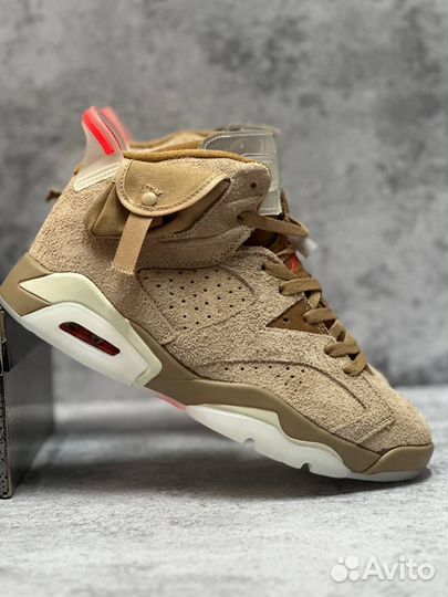 Кроссовки Nike Air Jordan 6 retro travis scott