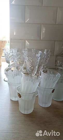 Хрустальные рюмки СССР